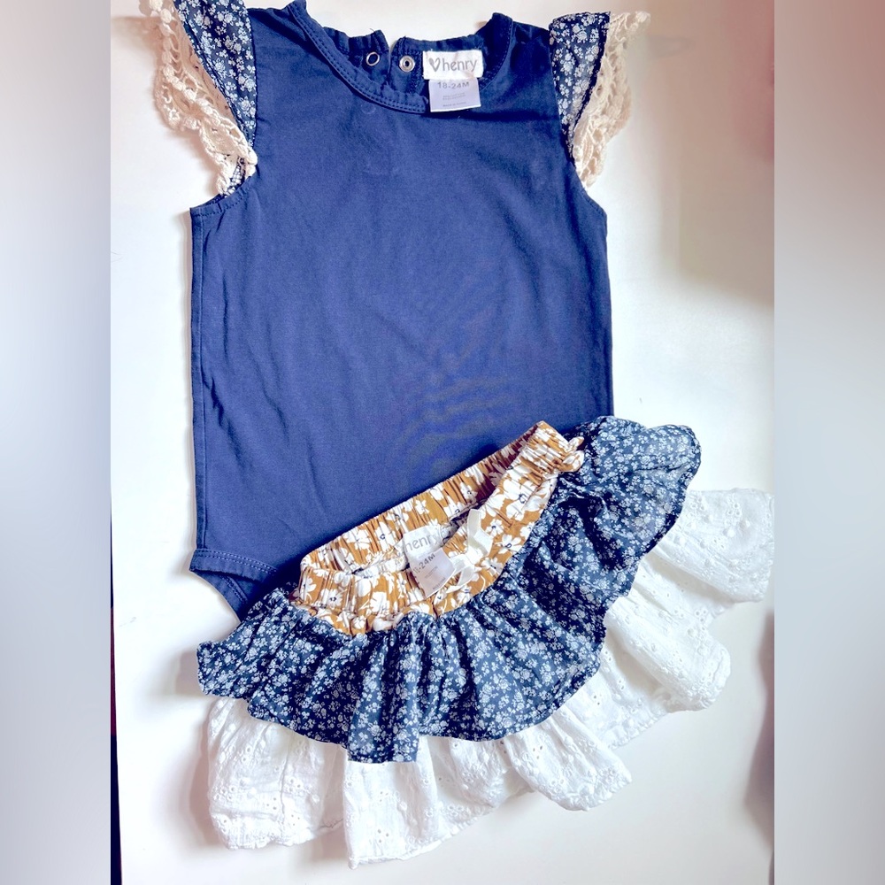Love Henry Romper and Pilcher Skirt